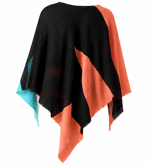 Poncho Back View