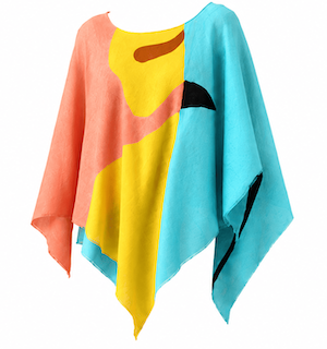 Poncho Front View